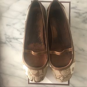 Coach Jessie Patchwork Flats